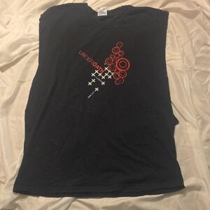 Underoath Black Graphic Men's Tank